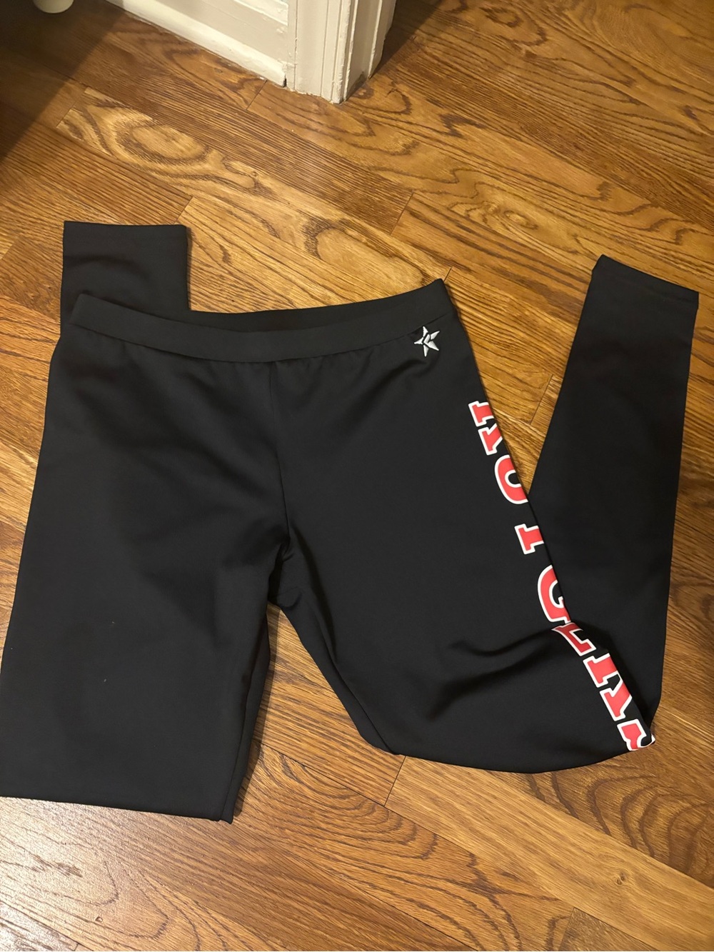 Rebel athletics rutgers black leggings